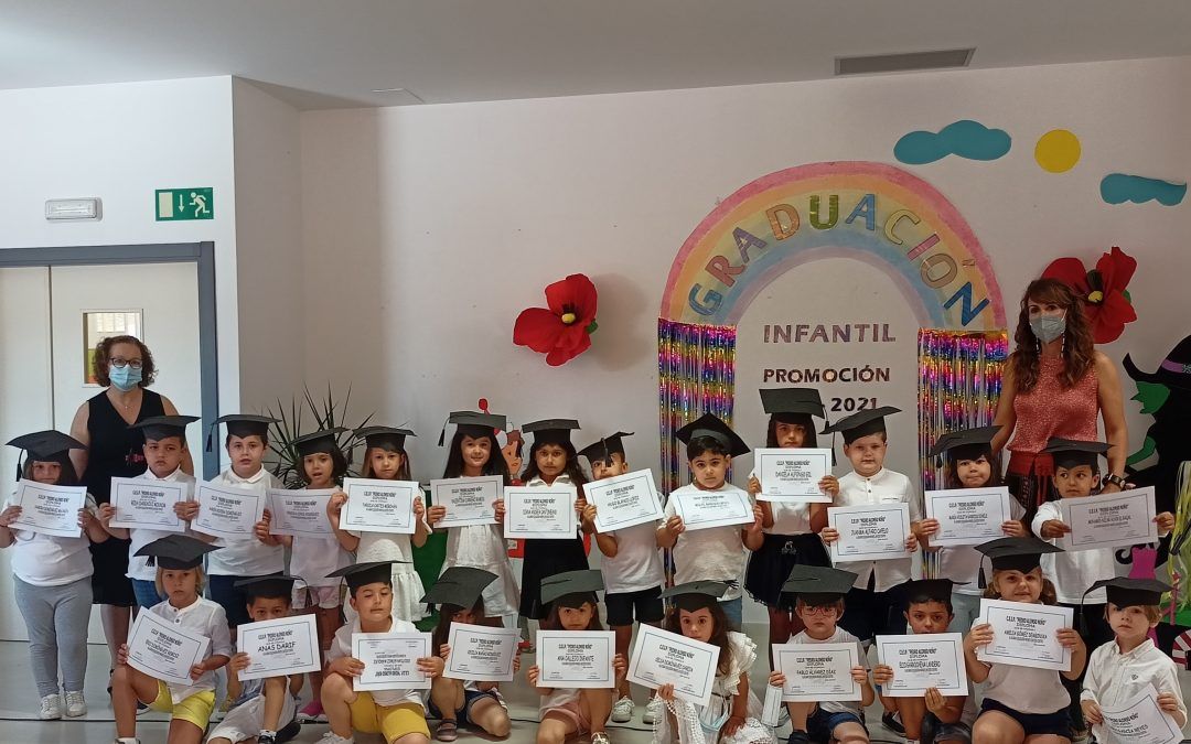 Graduación de los alumnos de Educación Infantil 5 años