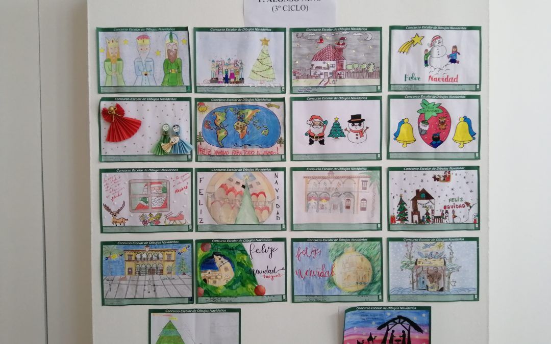 CONCURSO ESCOLAR de DIBUJOS NAVIDEÑOS del AYUNTAMIENTO