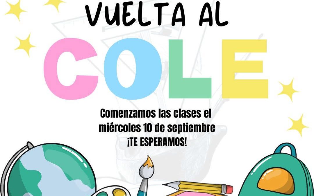 VUELTA AL COLE curso 2025/26